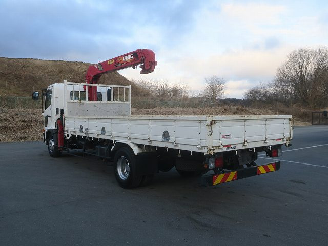 中古トラック 日野クレーン付平ボディ ＃4