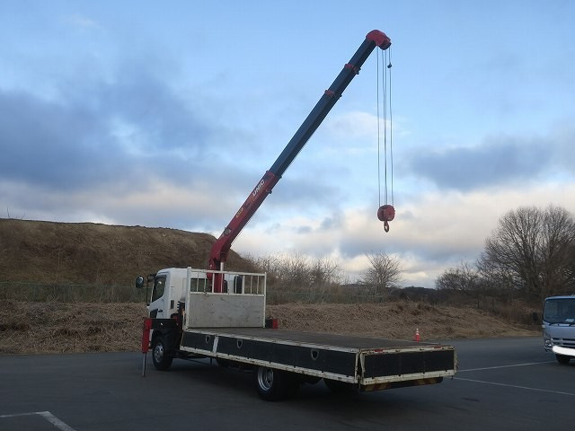 中古トラック 日野クレーン付平ボディ ＃8