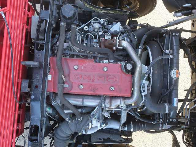 中古トラック 日野クレーン付平ボディ ＃12