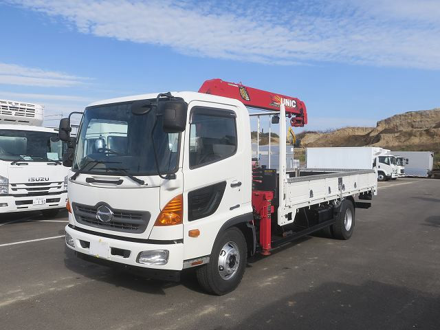 日野　クレーン付