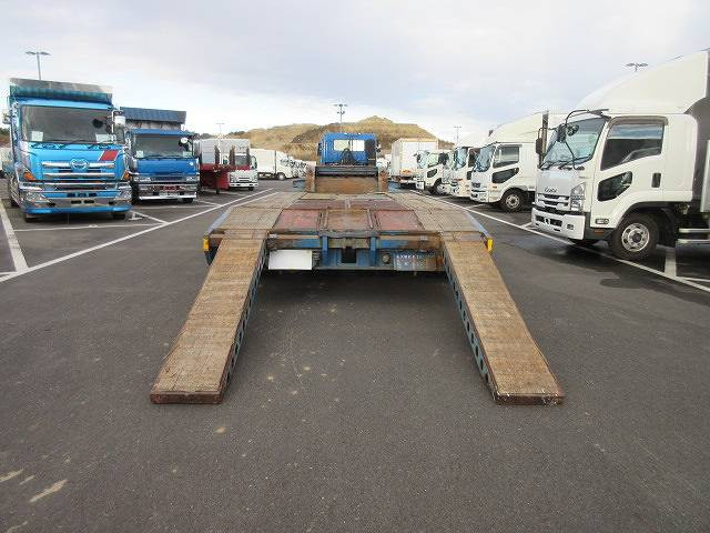 中古トレーラー 日本車両潜像 16輪 重機運搬トレーラー