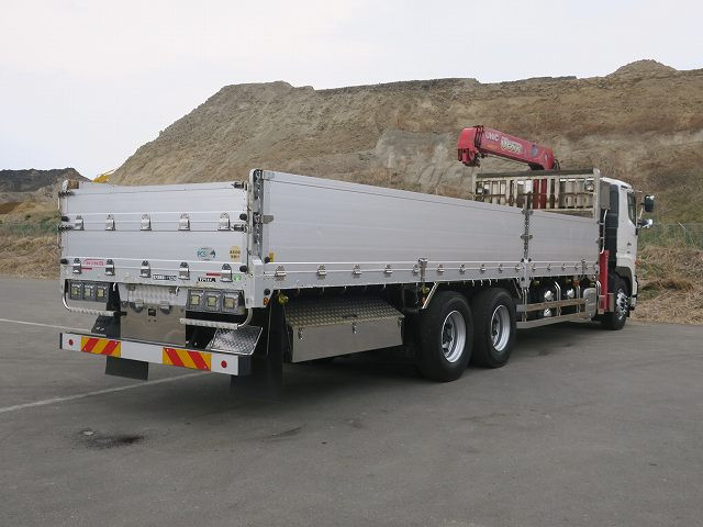 中古トラック 日野クレーン付平ボディ ＃3