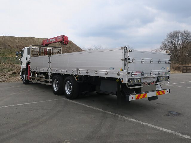 中古トラック 日野クレーン付平ボディ ＃4