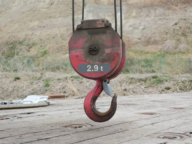 中古トラック 日野 プロフィア 大型クレーン付平ボディ