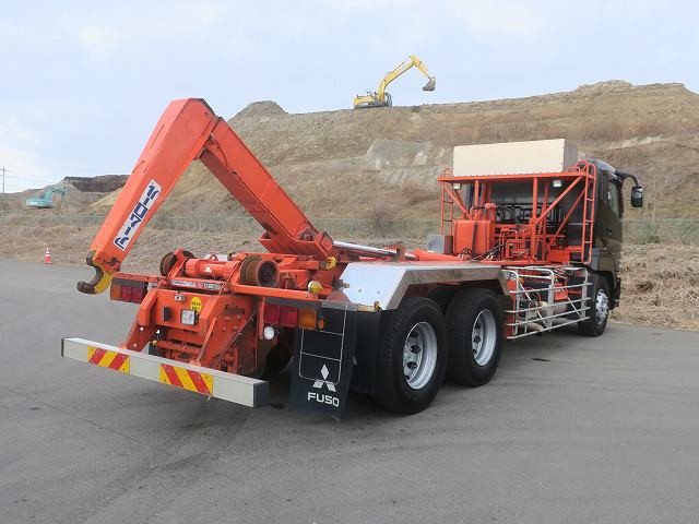 中古トラック 三菱ふそう スーパーグレート 大型アームロール