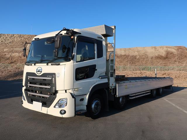 中古トラック UDトラックス平ボディアルミブロック ＃5