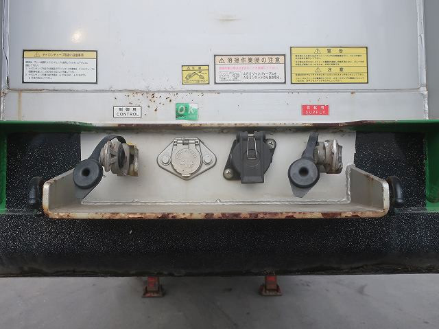 中古トラック 日本フルハーフアルミブロック平トレーラー ＃8