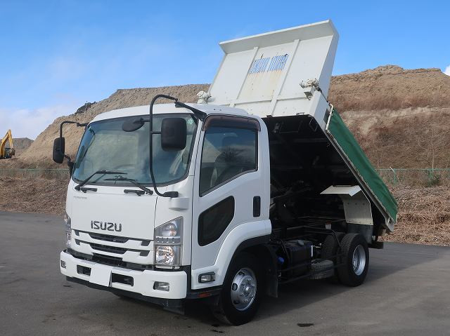 中古トラック いすゞ フォワード 中型ダンプ