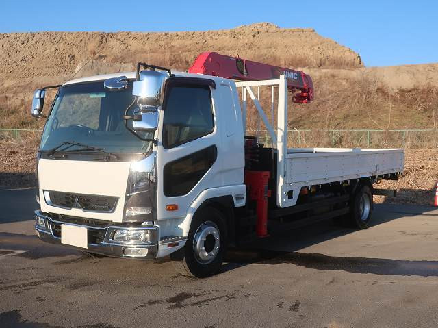 中古トラック 三菱ふそうクレーン付平ボディ ＃2