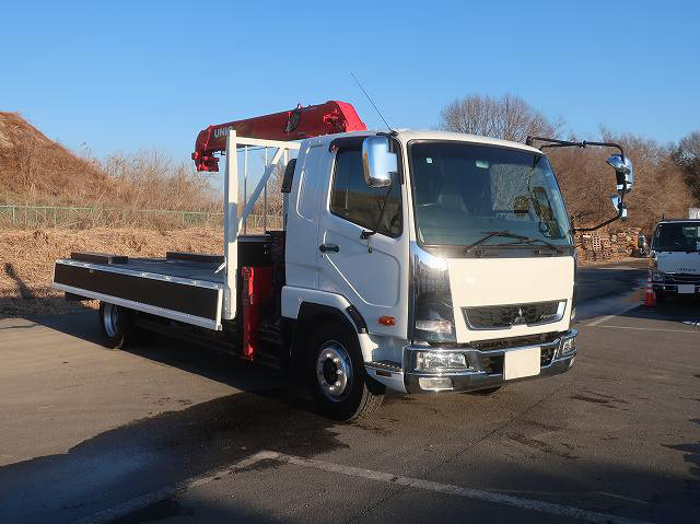 中古トラック 三菱ふそうクレーン付平ボディ ＃3