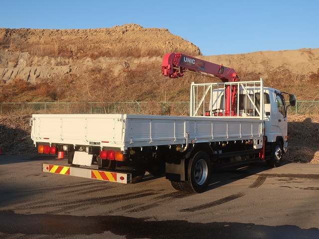 中古トラック 三菱ふそうクレーン付平ボディ ＃4