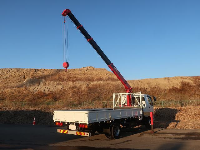 中古トラック 三菱ふそうクレーン付平ボディ ＃6