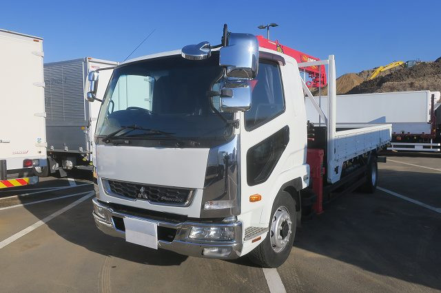 三菱ふそう　クレーン付
