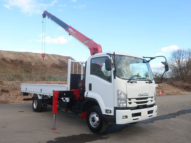 中古トラック いすゞクレーン付平ボディ ＃2