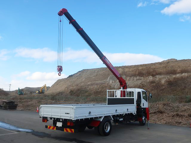 中古トラック いすゞクレーン付平ボディ ＃3