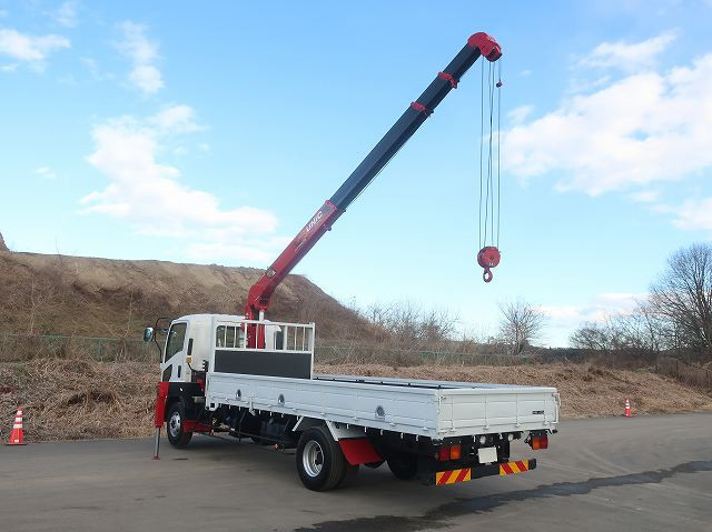 中古トラック いすゞクレーン付平ボディ ＃4