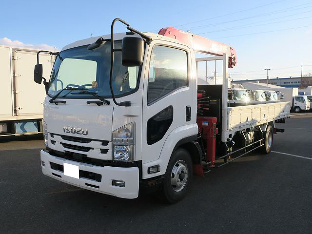 いすゞ　クレーン付