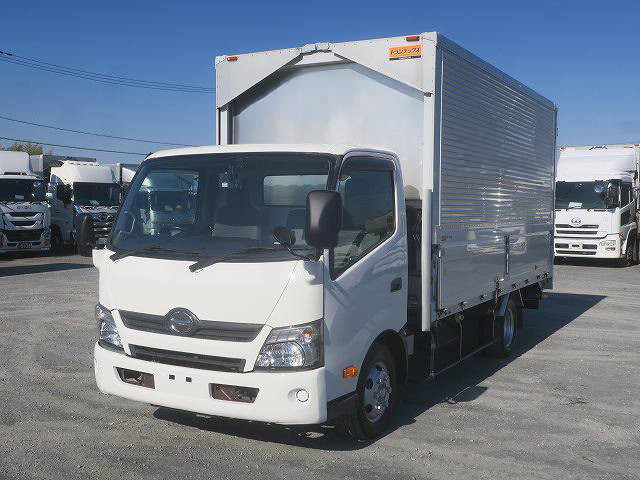 2014 Hino Dutro 3t Aluminum Wing Wide Long Truck with 215cm Internal Height, 2-Tier Lashing Rails, 150 HP, Fully Low-Floor