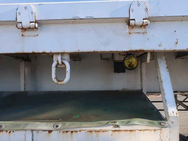 中古トラック 日本フルハーフアルミブロック平トレーラー ＃22