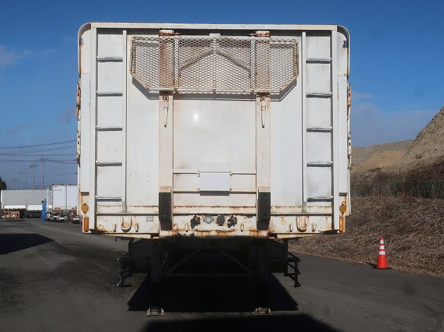 中古トラック 日本フルハーフアルミブロック平トレーラー ＃5