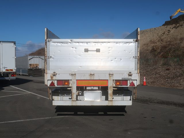 中古トラック 日本フルハーフアルミブロック平トレーラー ＃6