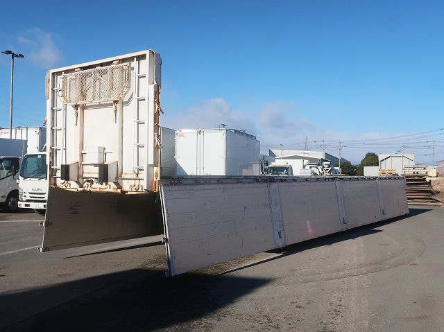 中古トラック 日本フルハーフアルミブロック平トレーラー ＃8