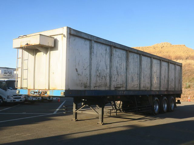 2007 Tokyu 3-axle scrap hauling trailer, single pull, maximum load capacity 25.7 tons. ★Vehicle inspection valid until February 2016★