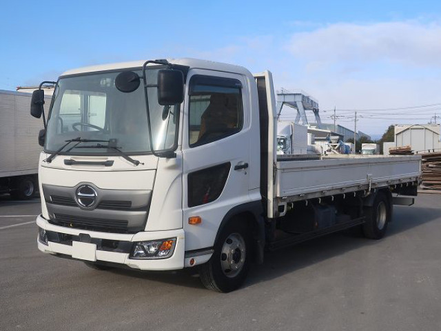 2018 Hino Ranger Medium Flatbed 5800 Standard Rear Air Suspension ★Rakunori Pack Installed!★