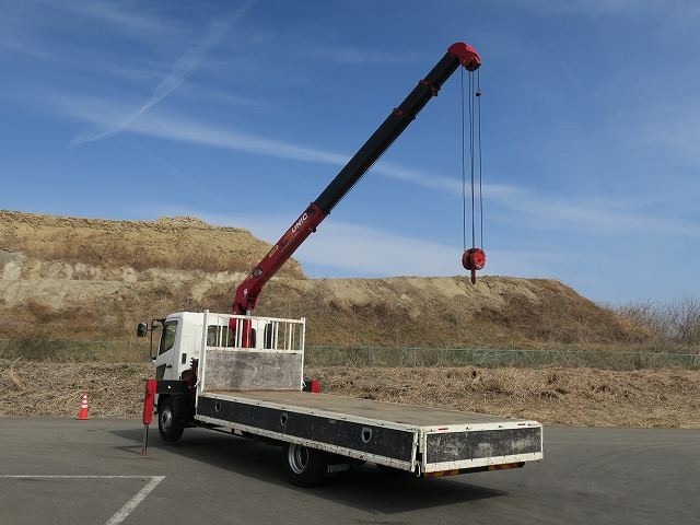 中古トラック 日野クレーン付平ボディ ＃4