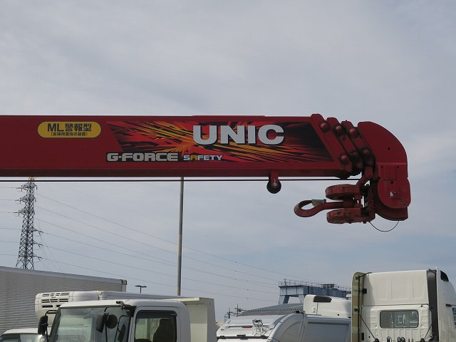 中古トラック 日野クレーン付平ボディ ＃6