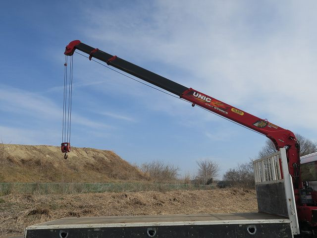 中古トラック 日野クレーン付平ボディ ＃8