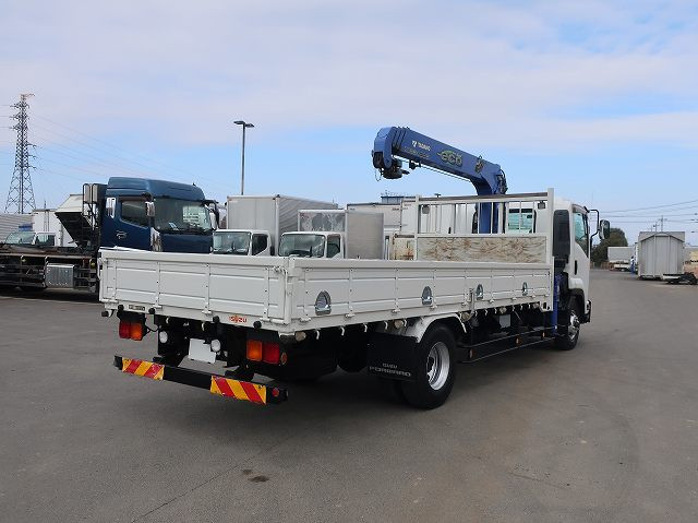 中古トラック いすゞクレーン付平ボディ ＃4