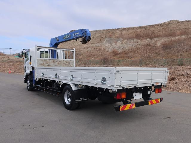 中古トラック いすゞクレーン付平ボディ ＃5