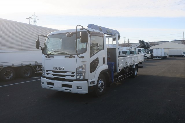 いすゞ　クレーン付