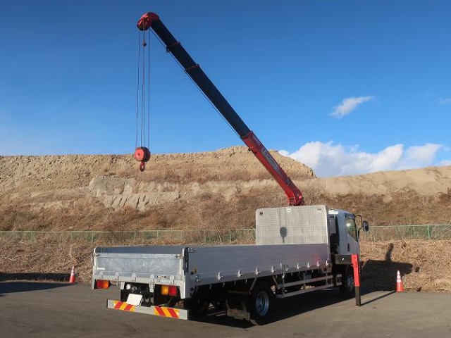 中古トラック いすゞクレーン付平ボディ ＃6