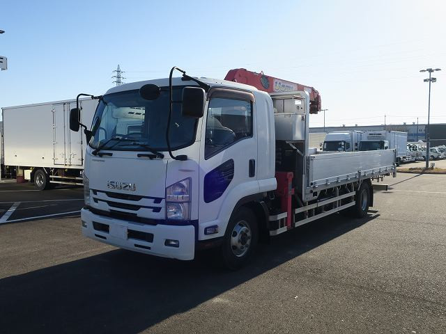 いすゞ　クレーン付