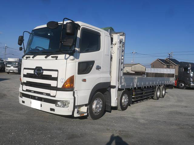 日野　車載車／キャリアカー／重機運搬車