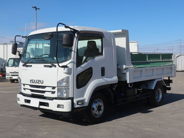 [Vehicle for lease rental only] 2019 Isuzu Forward Medium Dump Truck with ShinMaywa Electric Cobo Lane 150 HP ★Rakunori Pack installed!★
