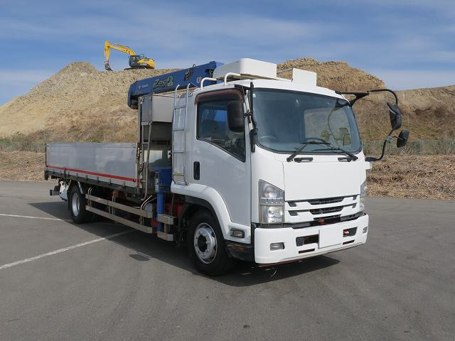 中古トラック いすゞクレーン付平ボディ ＃2