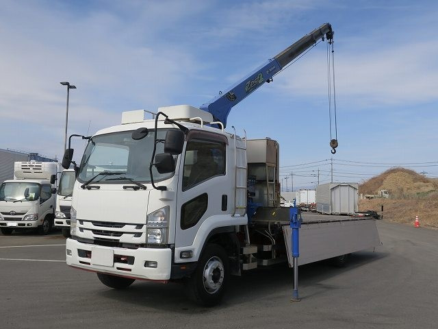 中古トラック いすゞクレーン付平ボディ ＃7