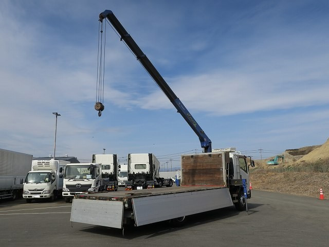 中古トラック いすゞクレーン付平ボディ ＃8