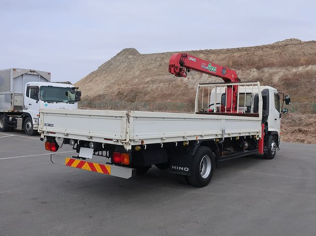 中古トラック 日野クレーン付平ボディ ＃7