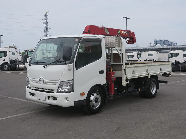 中古トラック 日野クレーン付平ボディ
