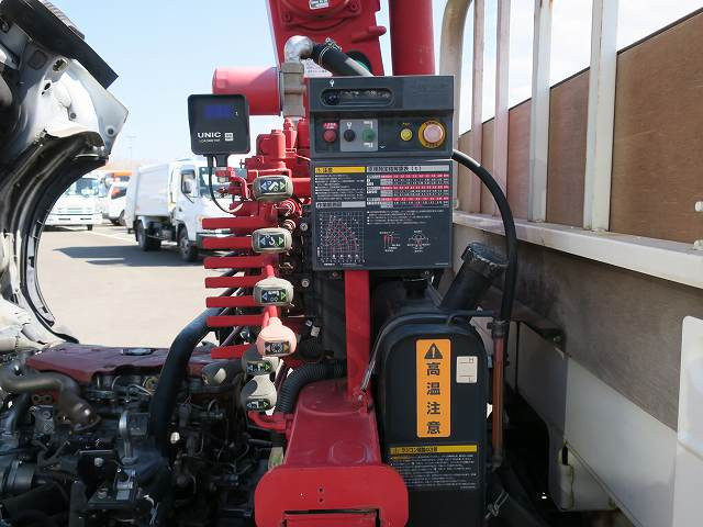 中古トラック 日野 デュトロ 3tクレーン付平ボディ