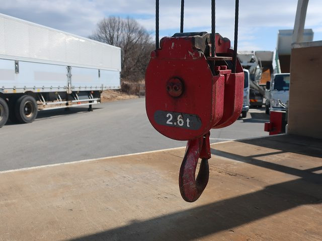 中古トラック 日野 デュトロ 3tクレーン付平ボディ