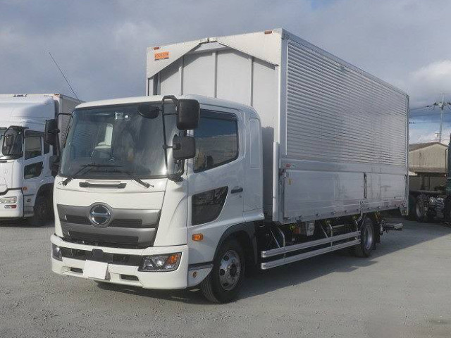 令和3年式 日野 レンジャー 中型アルミウィング 6200標準 格納PG 後輪エアサス 240馬力 ★楽のりパック施工済み！★