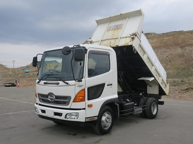 [Lease/Rental Only Vehicle] 2016 Hino Ranger Medium-Sized Dump Truck with Electric Bollard ★Equipped with Easy-Drive Package!★
