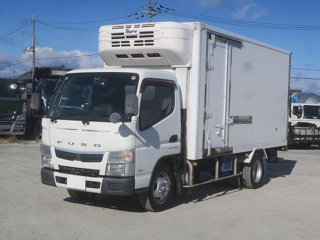 [Vehicle for Lease Rental Only] 2019 Mitsubishi Fuso Canter 3-ton Refrigerated Van, Standard Long, Topre, -30°C Temperature Setting, Dual-Layer, Standby, Left-Sliding Door, Dual-Tier Lashing Rails, Cooling Curtain, Divider Panel, 150 HP