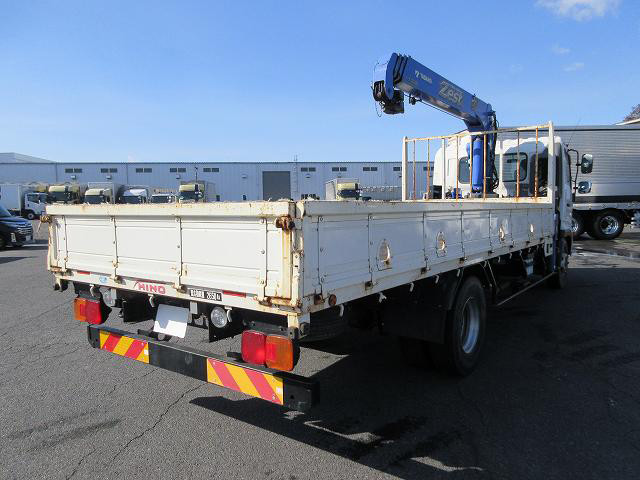 中古トラック 日野クレーン付平ボディ ＃5