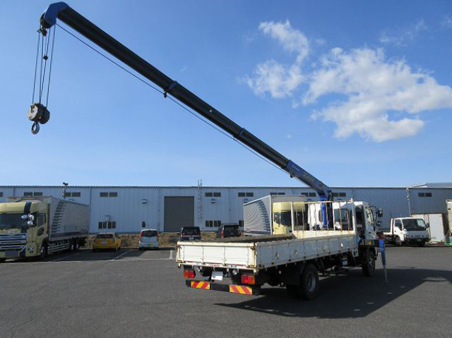 中古トラック 日野クレーン付平ボディ ＃6